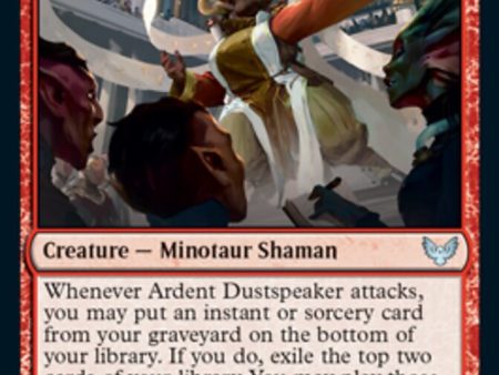 Ardent Dustspeaker [Strixhaven: School of Mages] on Sale