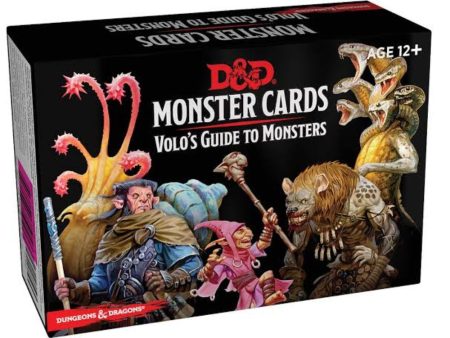 D&D Spellbook Monster Cards: Volo s Guide to Monsters Hot on Sale