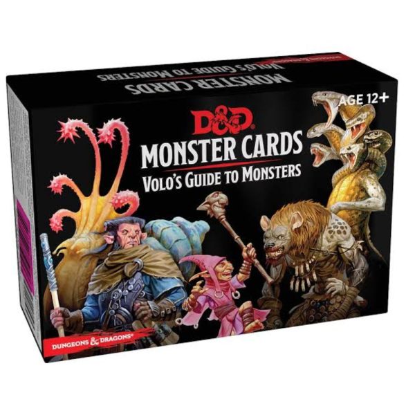 D&D Spellbook Monster Cards: Volo s Guide to Monsters Hot on Sale