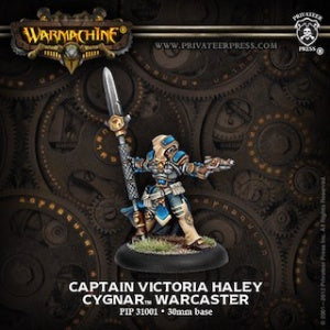 Captain Victoria Haley - Cygnar Warcaster For Sale