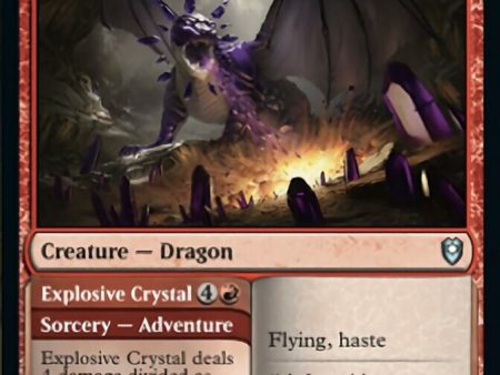 Amethyst Dragon    Explosive Crystal [Commander Legends: Battle for Baldur s Gate] For Cheap