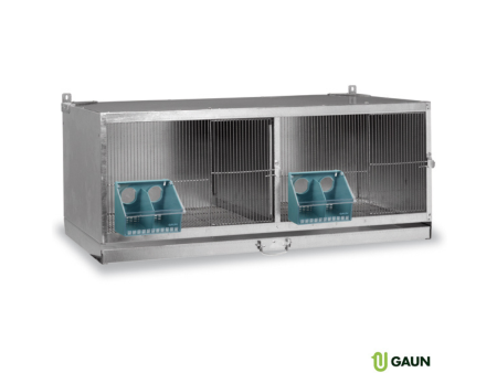 PIGEON BREEDING CAGE 2 COMPARTMENTS Online Sale